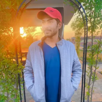 Jawad outdoors at sunset